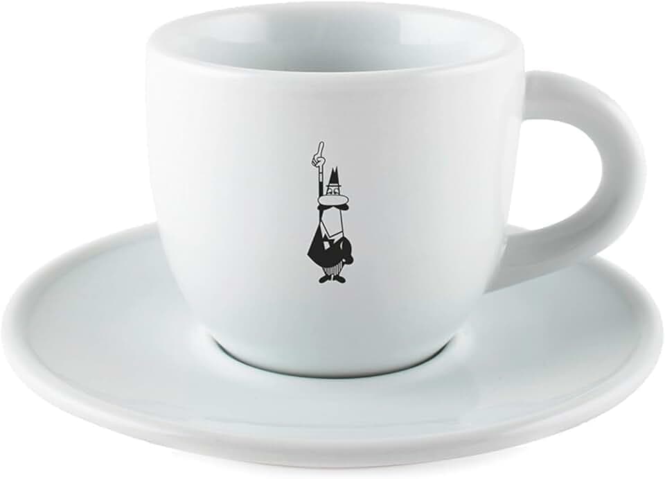 Bialetti, Tassen Mokka-Tasse, Klar, 1 Stück (1er Pack)