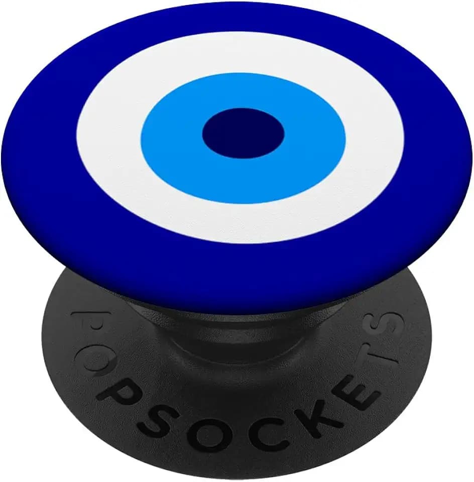 Evil Eye Amulet, Charm, Nazar, Greek Matias, Talisman PopSockets Adhesive PopGrip