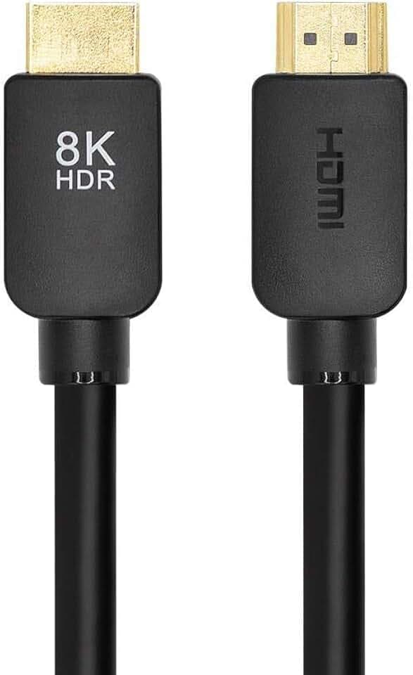 Monoprice 8K Certified Ultra High Speed HDMI 2.1 Cable - 48Gbps, Compatible with Sony PlayStation, Microsoft Xbox Series X and S, 10 feet, Black