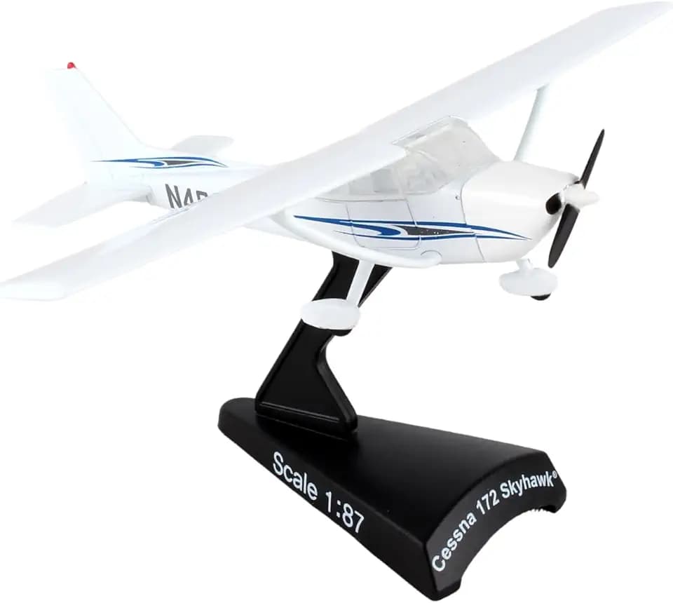 Postage Stamp Cessna 172 Skyhawk® 1:87 Scale Diecast Model Airplane
