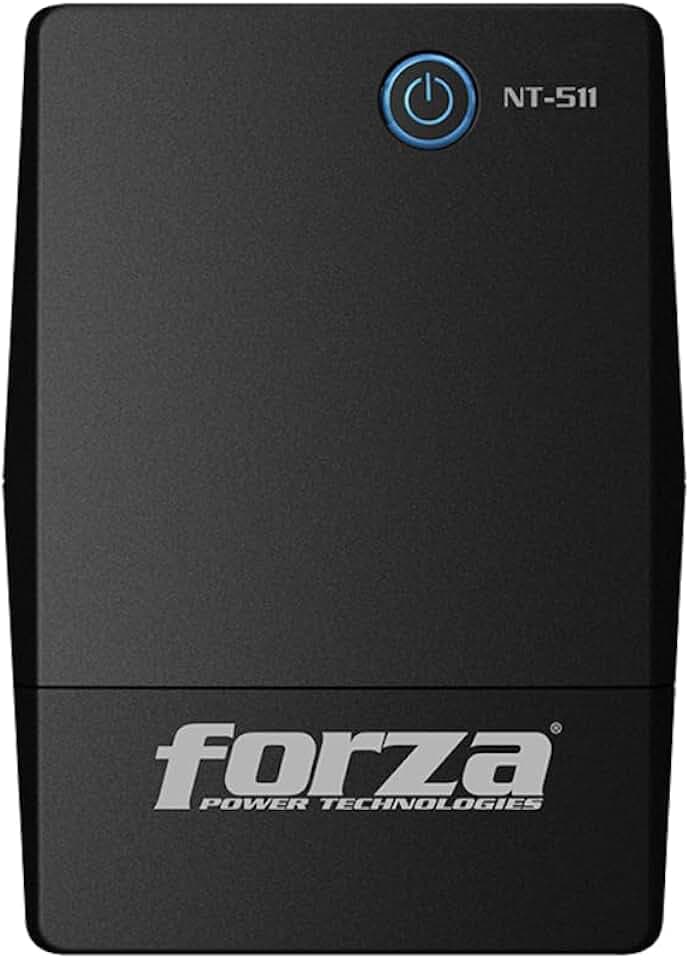Forza UPS Battery Backup & Surge Protector 6 Outlet Battery Backup for Forza Po Desktop 500VA (250W) Uninterruptible Power Supply
