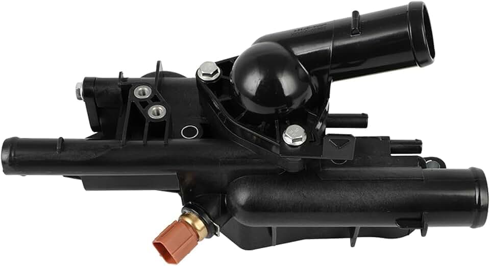 SCITOO Engine Coolant Thermostat Housing Fit for Hyundai Sonata