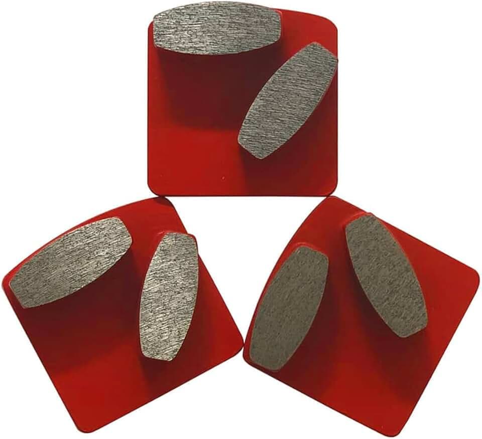 Diamond Grinding Discs Compatible with Husqvarna Redilock, #18/20 Grit