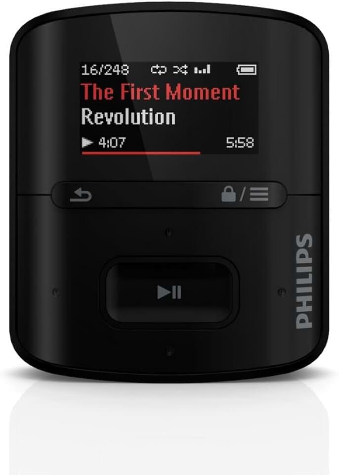 Philips GoGear Raga MP4-Player 4GB schwarz