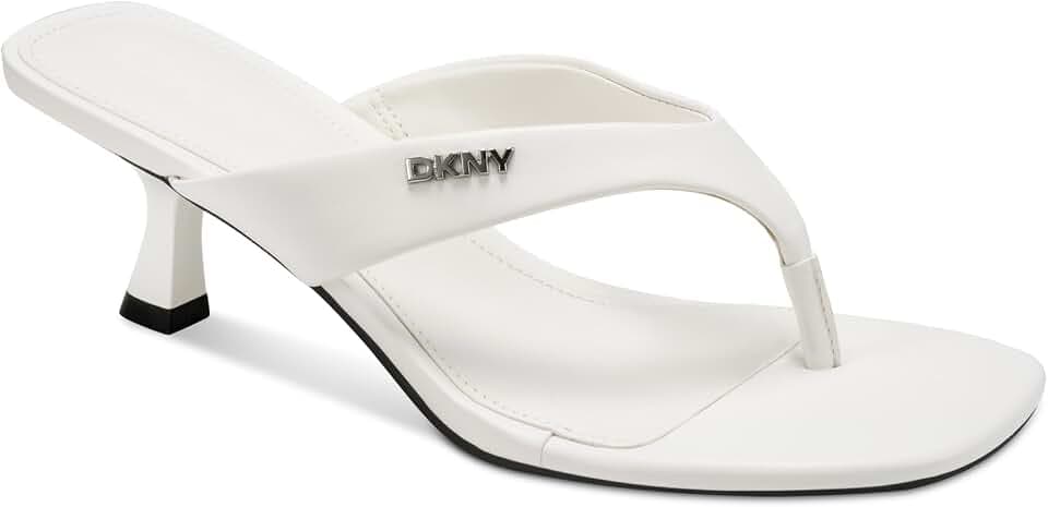 DKNY Women's Mackey Thong Flip Flop Heel