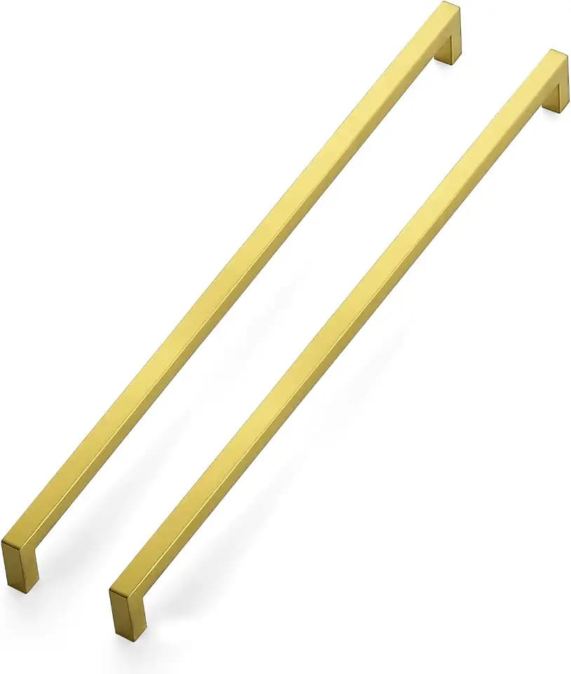 JOY DECOR Gold Cabinet Handles, 12 Pack Kitchen Handles, 18 Inch