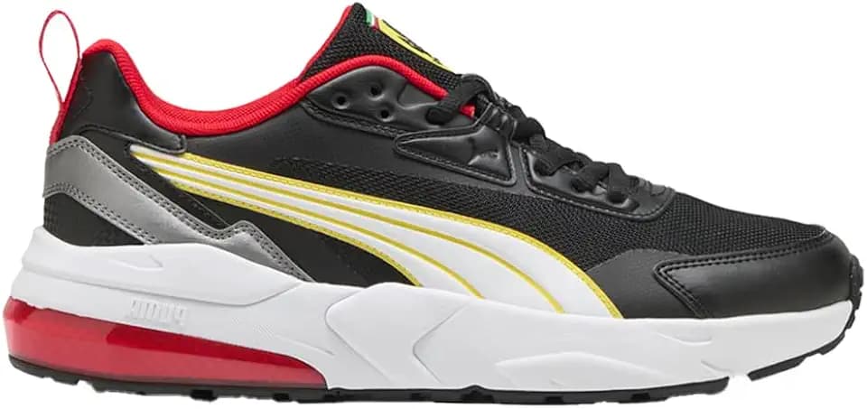PUMA Mens Scuderia Ferrari Vis2k Lace Up Sneakers Shoes Casual