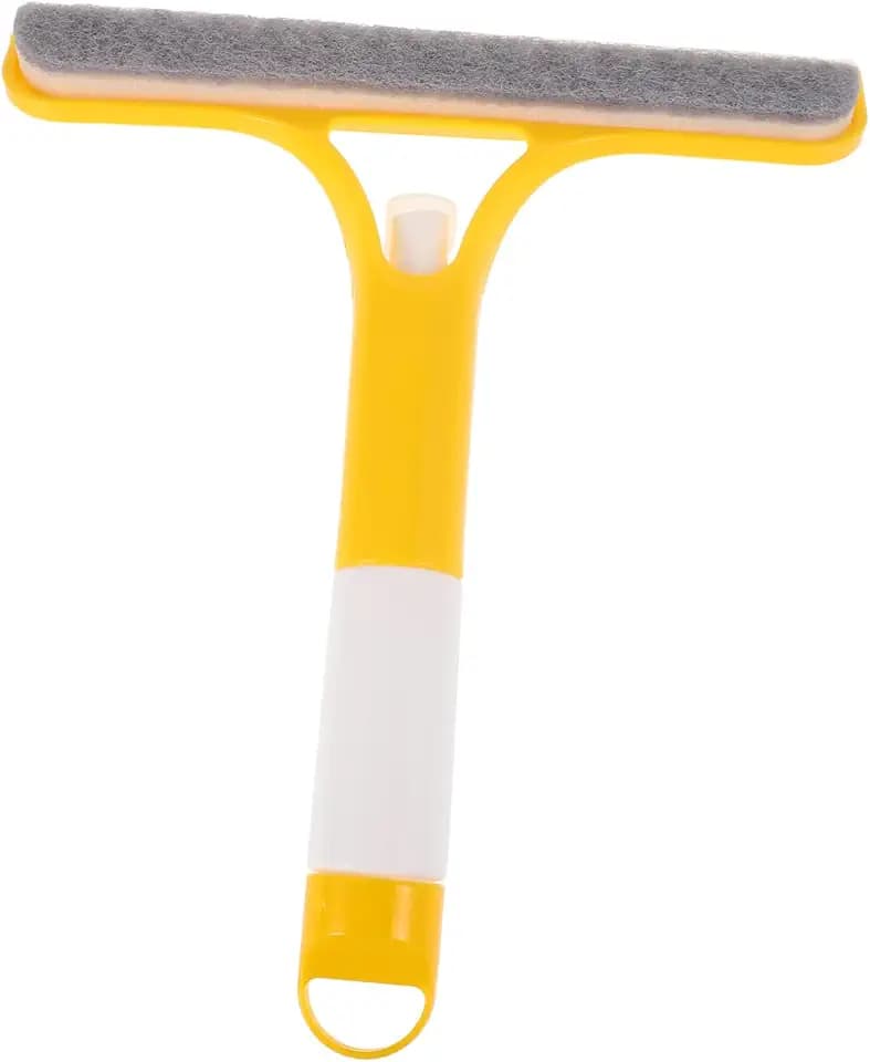 3 in 1 Window Squeegee with Sprayer and Brush Cleaner
