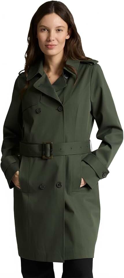 TOM TAILOR Damen Basic Trenchcoat