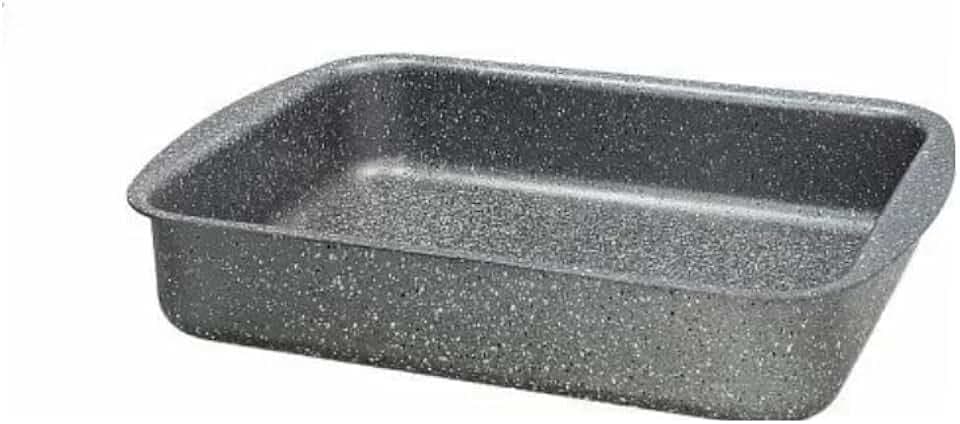 Tognana Porcellane wi74135amnf - Lasagne-Backblech, Backofen, rechteckig, grau, Aluminium, Induktion