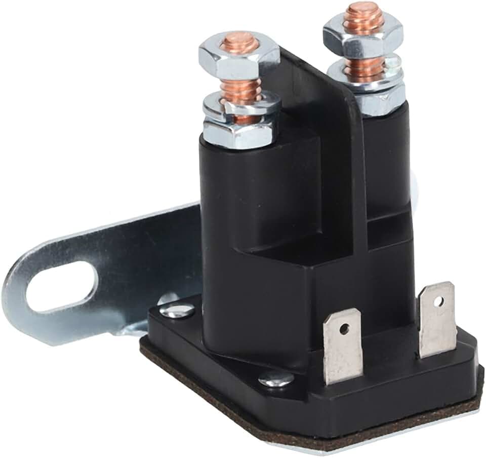 Aluminium ABS Kupfer DC 12V Starter Relais Solenoid Rasentraktor Zubehör Ersatzteil für MTD 725 04439B