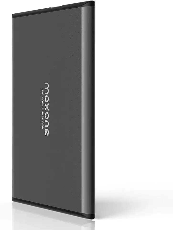 Maxone Tragbare Externe Festplatte 1TB 2,5Zoll USB 3.0 Backup HDD