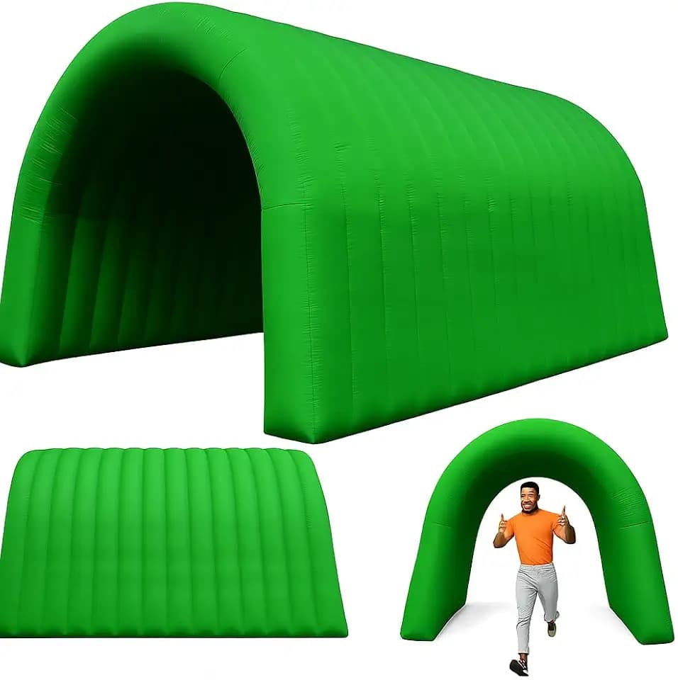 23x10x10FT Quick Setup Inflatable Tunnel Arch - for Sports Games, Trade Shows & Promotions (Blower Included)