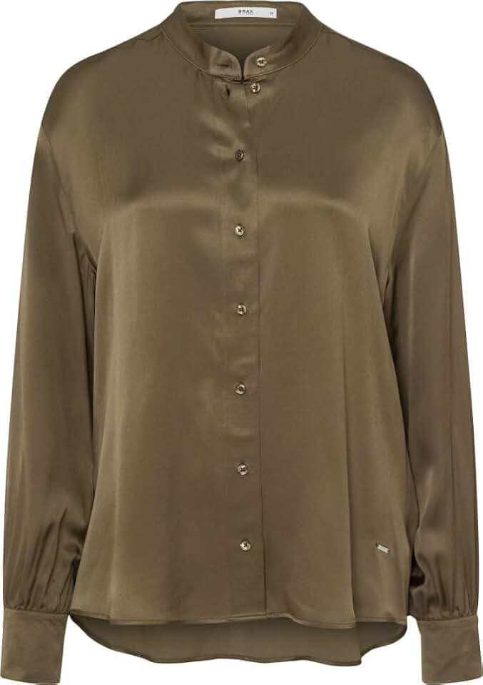 BRAX Damen Style Viv Shiny Viscose Bluse