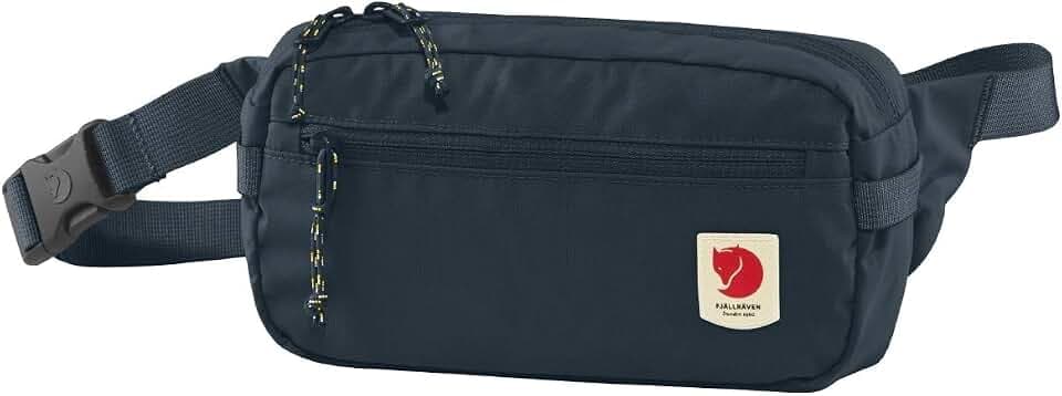 Fjallraven High Coast Hüfttasche, Navy, 12 cm x 21 cm x 6 cm, 1.5 L High Coast Hip Pack Einheitsgröße