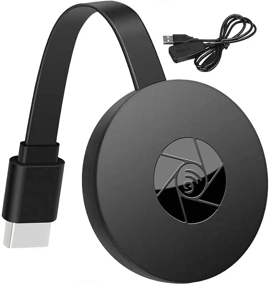 Wireless WiFi Display Dongle, HDMI 4K 1080P Adapter, Streaming TV Stick Ricevitore Supporto DLNA / AirMirror / Airplay / Miracast,für iOS 8+ / Android 5.0+ / Mac / Windows 7+