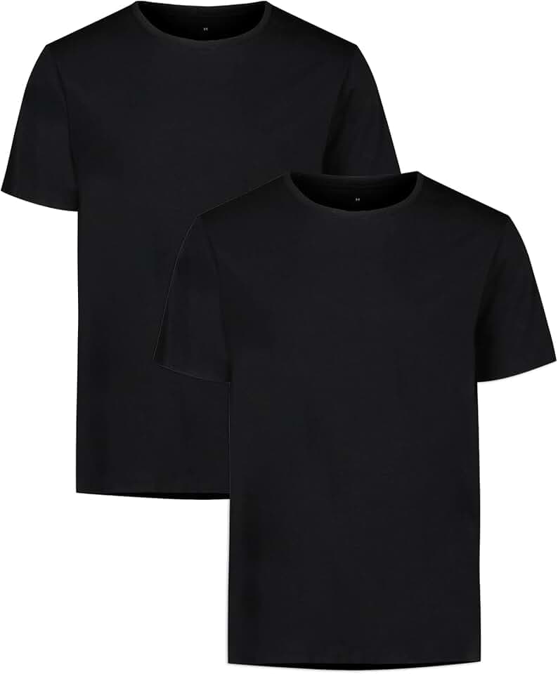 Under Armour Men's 2-Pack Performance Cotton Crew Neck Undershirt