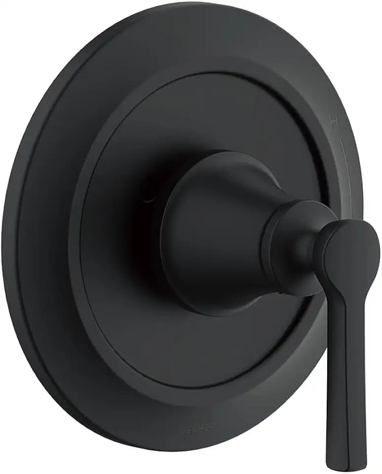 Northerly Valve Trim Kit with Treysta Cartridge, Satin Black