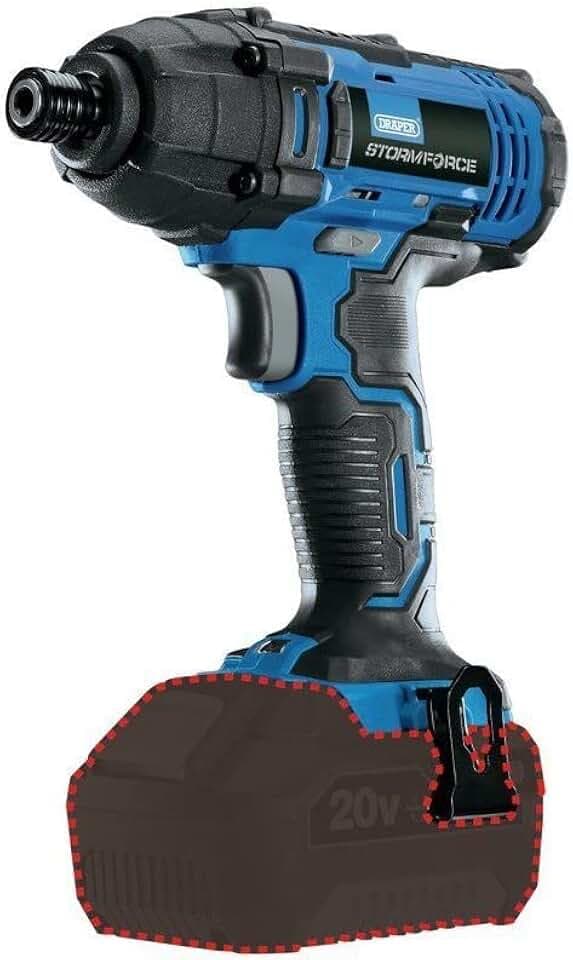 Draper 89520 Storm Force Akku-Schlagschrauber, 20 V, blanko