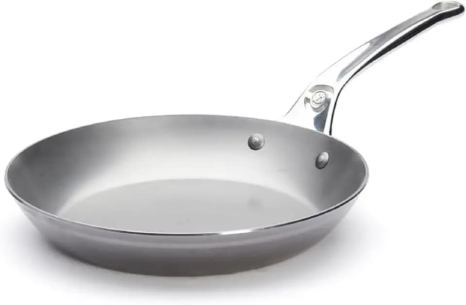de Buyer - Bratpfanne MINERAL B PRO - 24 cm - 5680.24, Silber
