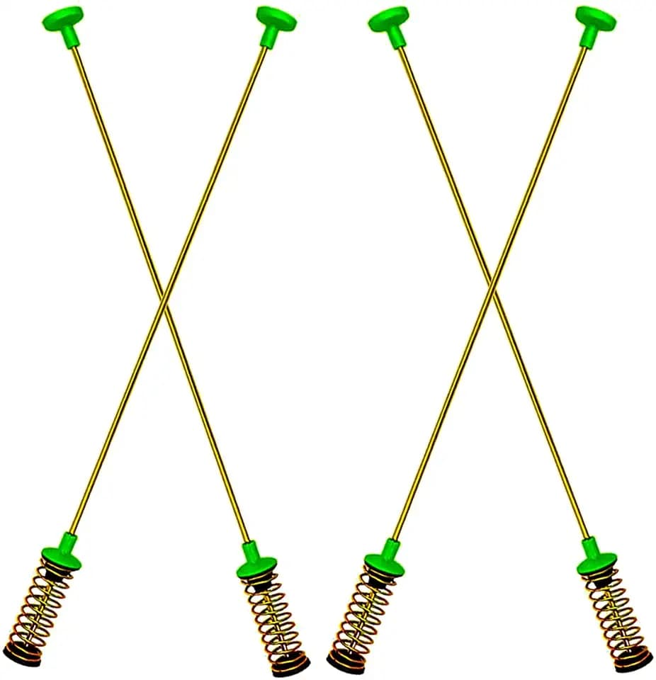2026 Upgraded DC97-16350S/16350U/16350T Suspension Rod Kit for Samsung Washer, 4 Pack Heavy Duty Rods with Thicker Springs, Fits WA50R5200AW, WA45T3200AW, WA45N3050AW, WA50R5400AV, WA50T5300AC & More