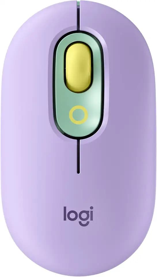 Logitech POP Mouse, Compact and Portable Wireless Mouse - Daydream Mint