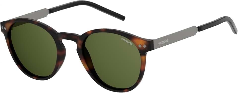 Polaroid Unisex-Erwachsene PLD 1029/S UC N9P 50 Sonnenbrille, Braun (Matt Havana/Green Pz)