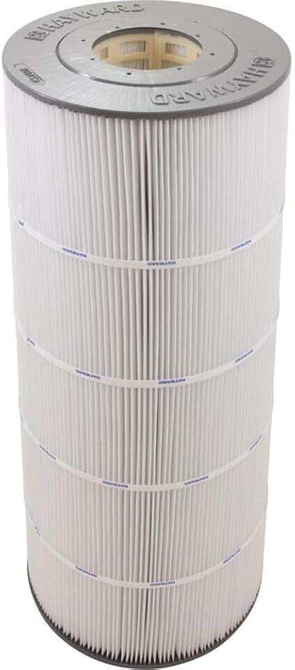 Hayward Replacement Pool Filter Cartridge Element Outdoor for Swimming Pool, Hot Tub, and Spa with Molded Gasket and 4 Inch Inside Diameter, White