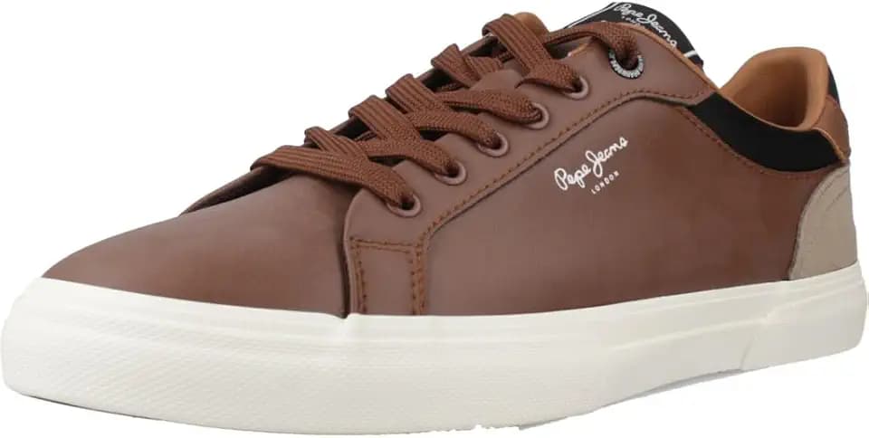 Pepe Jeans Herren Pepe Jeans Kenton Court Sneakers SchwarzSneaker