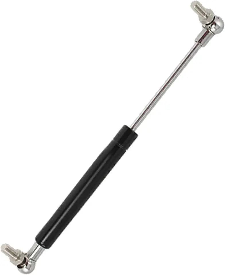 10 Inch 50N/11lb/5kg Gas Springs, 10" Gas Struts Hydraulic Lift Support Toolbox Storage Box Window, 1 Pcs, Silver Tone