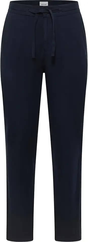 Mustang Herren Lässige Hose Style Milano Linen Jogger