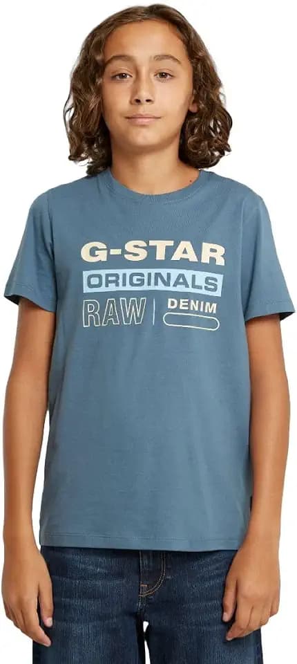 G-Star Jungen s Regular Originals Logo T-Shirt
