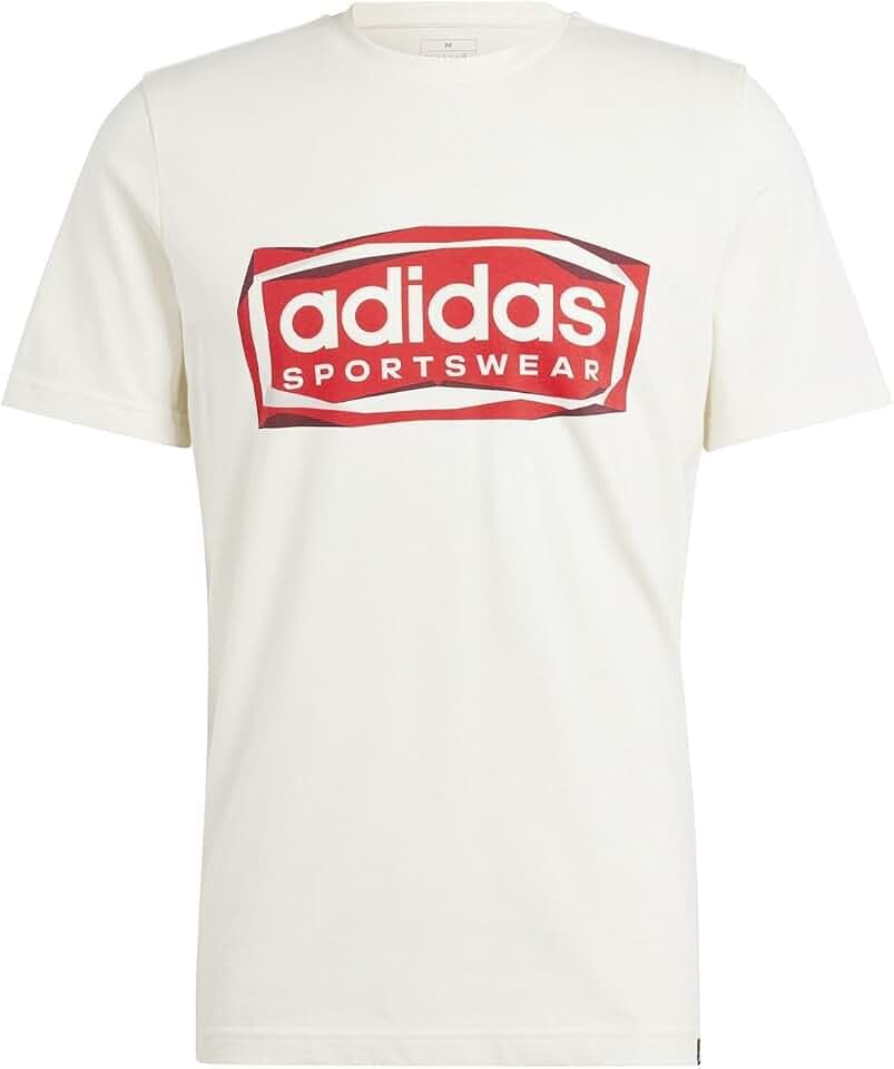 Adidas Herren Folded Sportswear Graphic Tee T-Shirt (1er Pack)