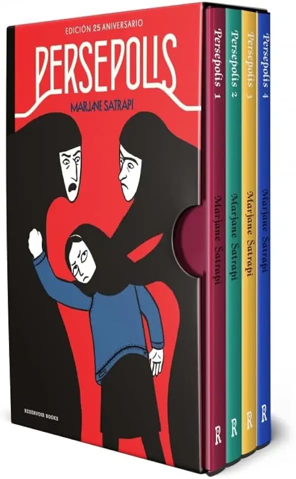 Persépolis (Estuche - edición 25 aniversario) (Reservoir Gráfica)