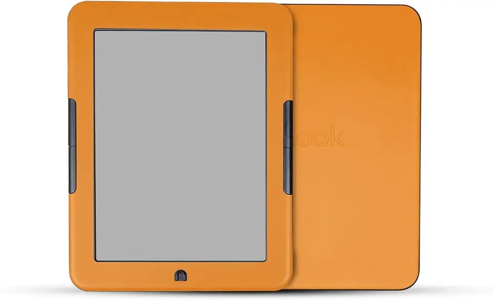 Tablet Skin Compatible with Barnes & Noble Nook GlowLight 4 (2021) - Solid Orange - Premium 3M Vinyl Protective Wrap Decal Cover - Easy to Apply | Crafted in The USA by MightySkins
