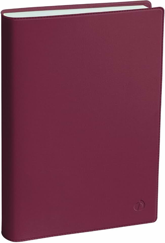 Quo Vadis - Kalender 16 Monate – 2024 – 2025 – Business SD – Wochenkalender – mehrsprachig – Touch – Violett – 16 Monate September bis Dezember – 10 x 15 cm – Papier Clairefontaine weiß