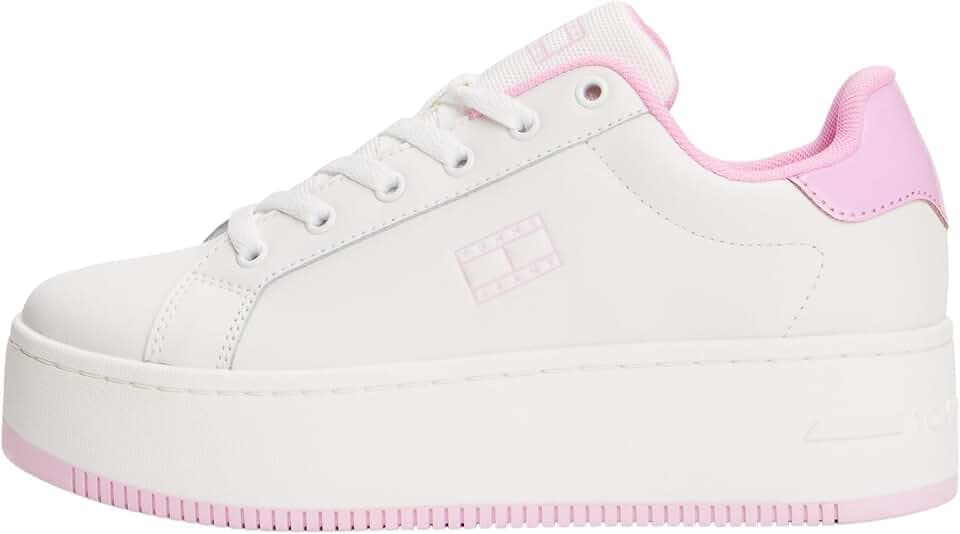 Tommy Jeans Damen Tjw Flatform Patent Sneaker En0en02864Low Top