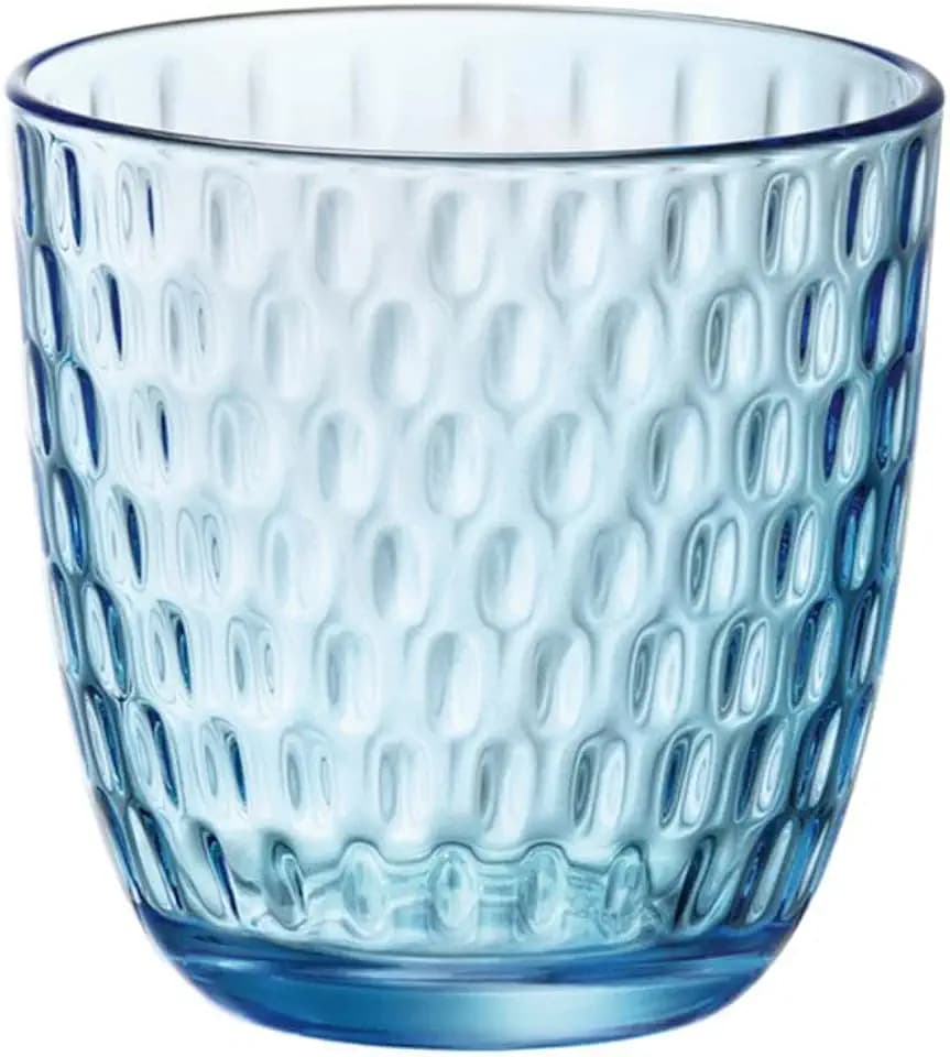 Bormioli Rocco Slot Gläser-Set, Blau, 6 Stück (1 Stück)