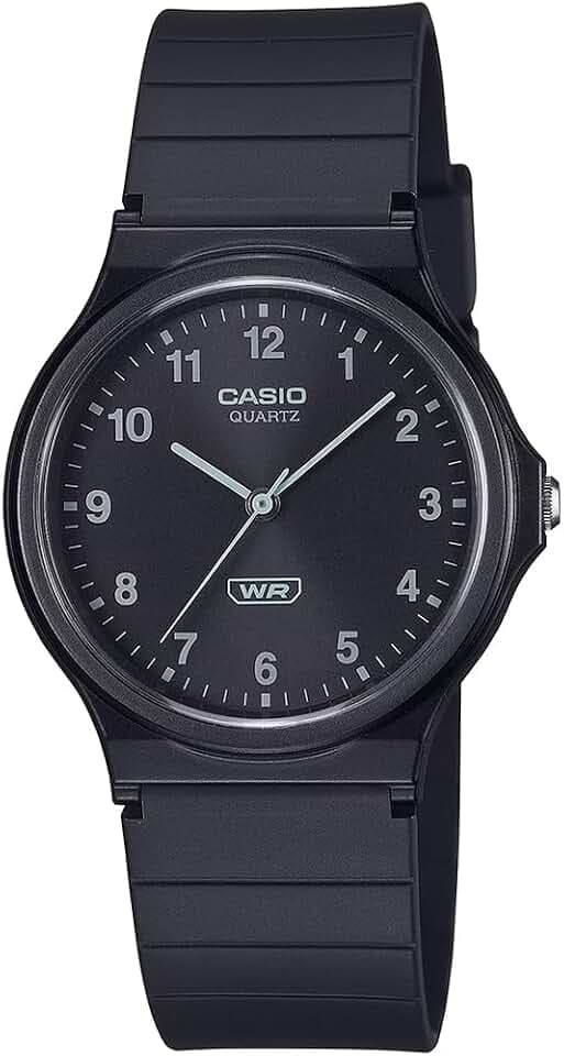 Casio Armbanduhr, Schwarz, Modern