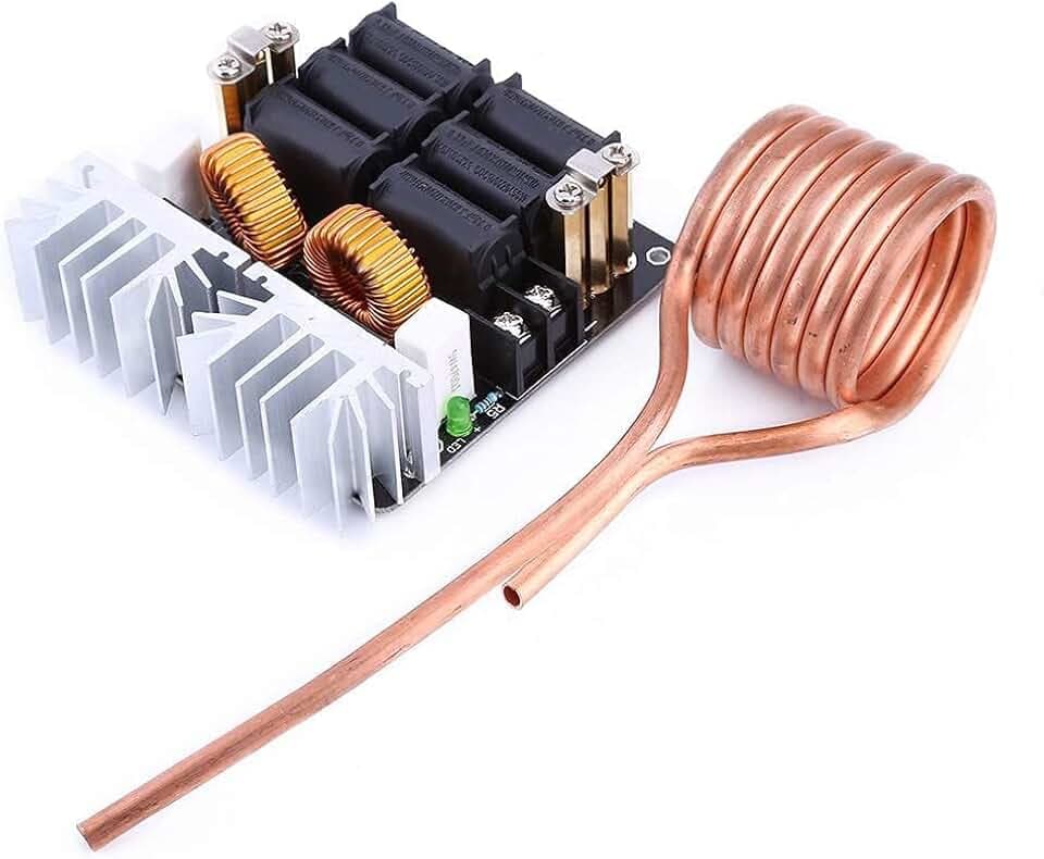 1000W ZVS Niederspannungs-Induktions-Induktionsheizspulen-Kit Induktionsheizmodul Heizplatinenmodul Flyback-Treiberheizung DIY