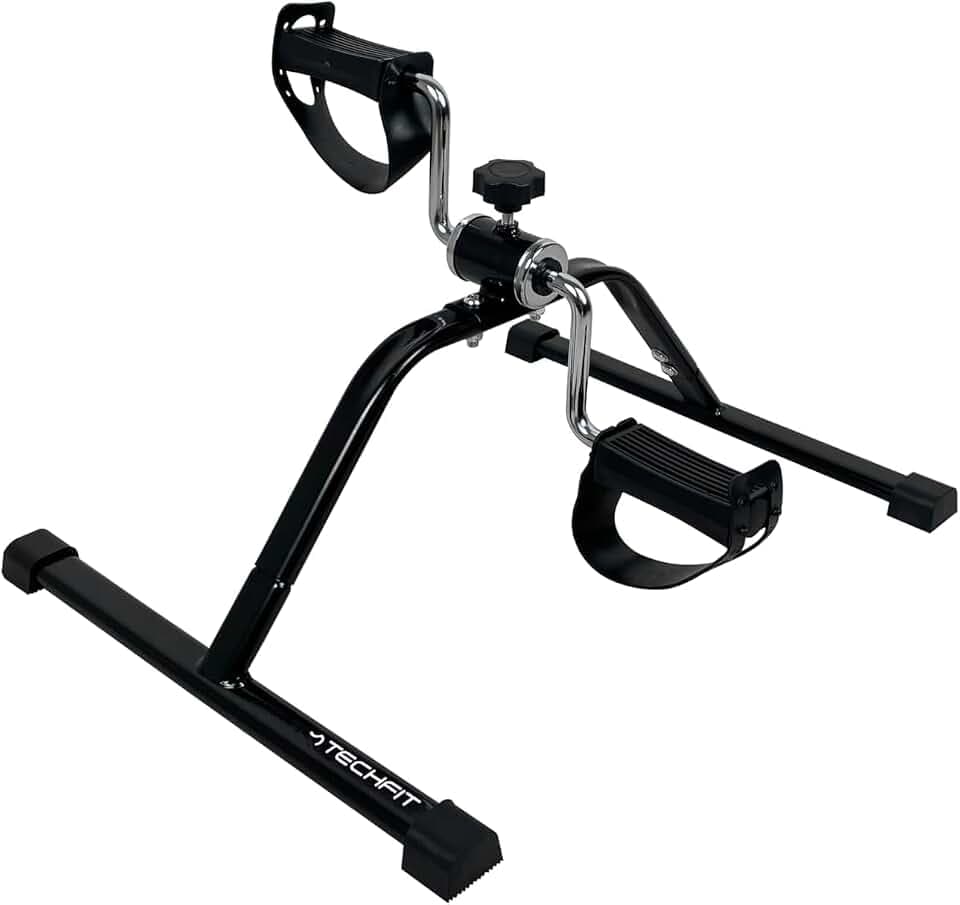 Techfit Pedal-Ausbilder, Mini-Heimtrainer für Heim und Büro, leichte Trainingsmaschine für Arme und Beine, geeignet für Erholung und leichtes Ausbildung
