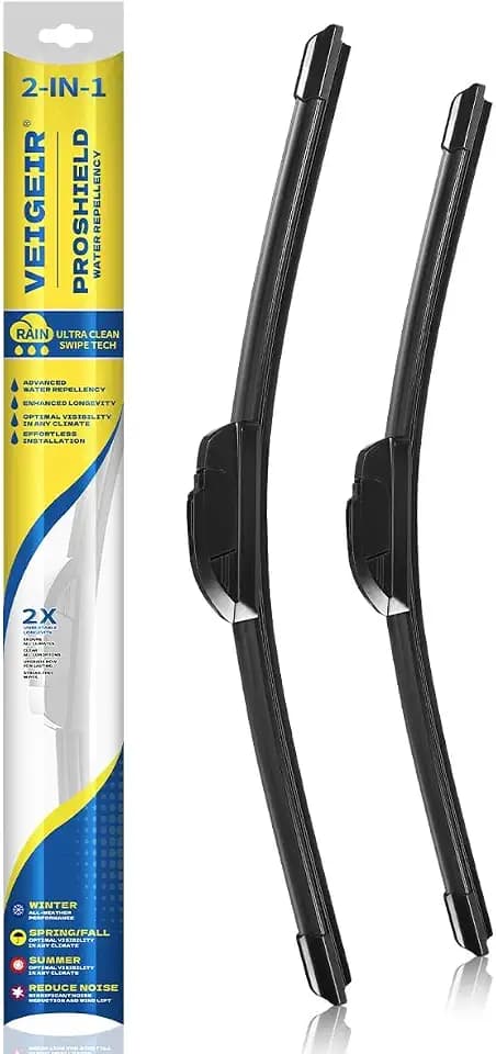 28 Inch + 16 Inch Windshield Wiper Blades 2 Pack, Front J/U Hook Replacement Compatible with Nissan Altima 2013-2018, Compatible with Nissan Maxima 2016-2019