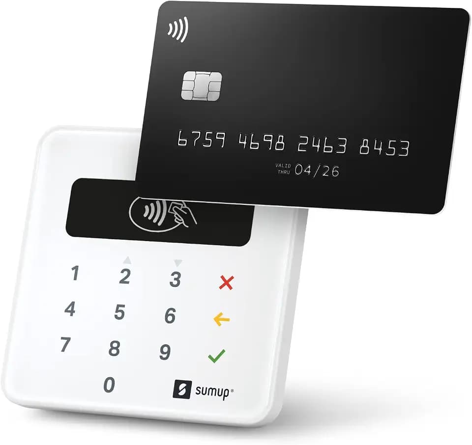 SUMUP Air Kartenterminal. Kartenterminal, Smarte Lösungen für Ihr Geschäft, Faire und Flexible Preise