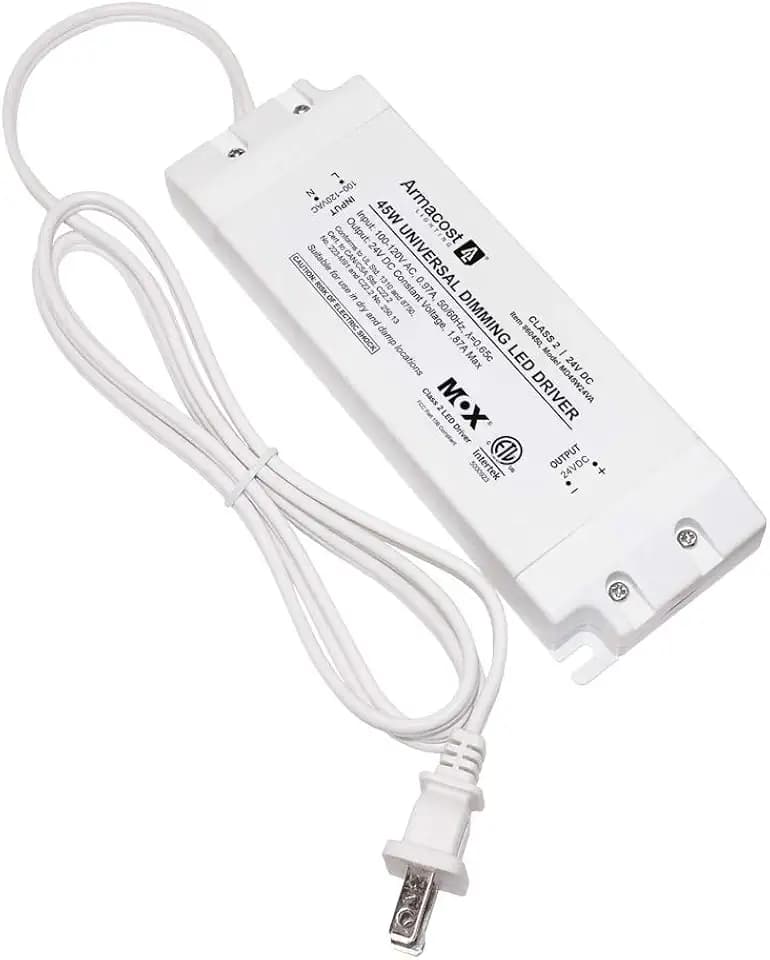 Armacost Lighting 45-Watt Universal Dimmable 24V DC LED Driver TRIAC 860450