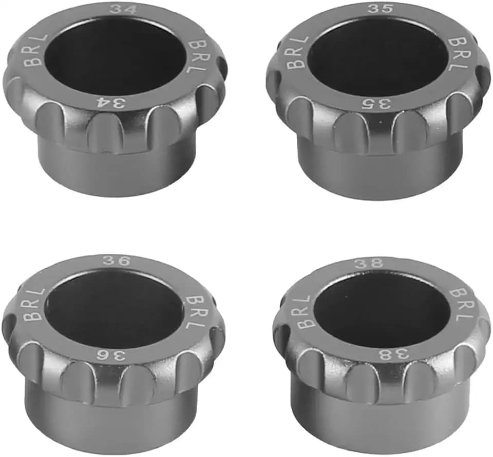 WANGCL 4er-Pack Werkzeug zum Öffnen der Uhrenrückseite, Uhrengehäuseöffner, Uhrenöffner-Stanzer, Polygon-Entfernungs- und Reparaturwerkzeug (34 35 36 38 mm)