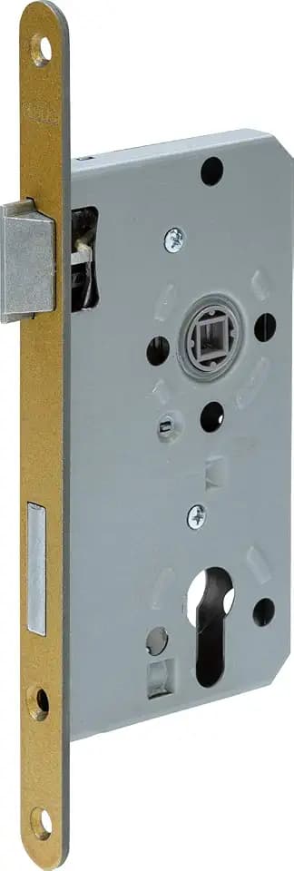 Abus Einsteckschloss ES PZ2 R G 55/72/18 - DIN rechts, Gold