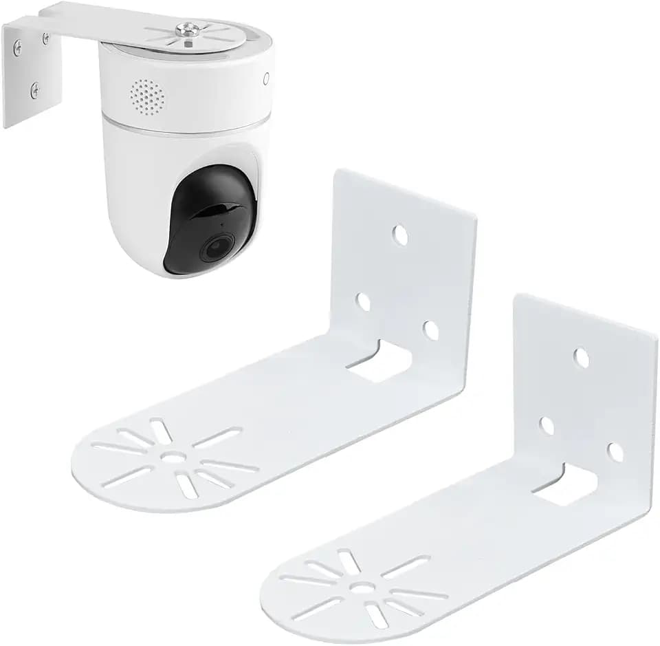 Wandhalterung Kompatibel mit Eufy Security Indoor Cam E220/ Blink Mini Pan Tilt Camera, Wandhalterungen Deckenhalterung Halterung Ständer Halter Zubehör, Super Hartes Metall, 2 Pack (Ohne Kameras)