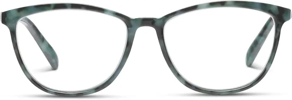 Peepers by PeeperSpecs womens Bengal Cat-Eye Blue Light Blocking Reading Glasses