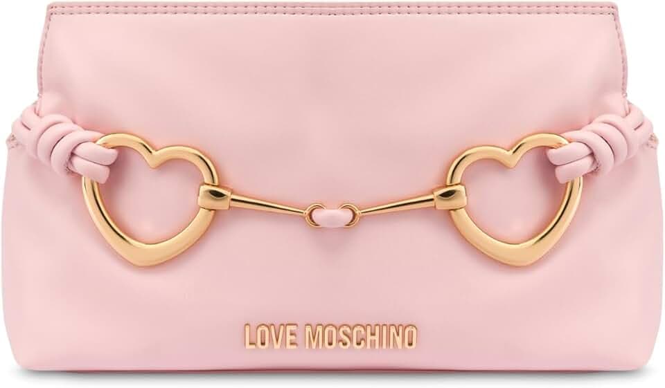 Love Moschino JC4034PP1MLB0601, Schultertasche für Damen, Puder, einzigartig, Puder, Einheitsgröße