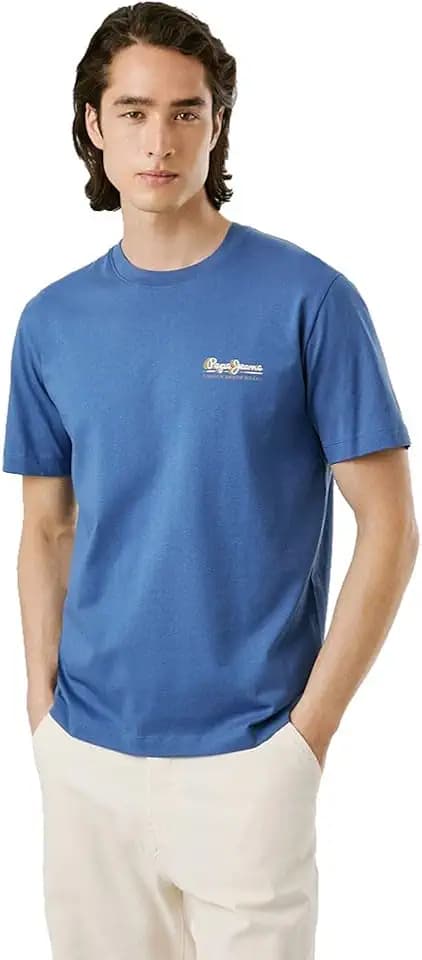 Pepe Jeans Herren Milon Tee T-Shirt (1er Pack)